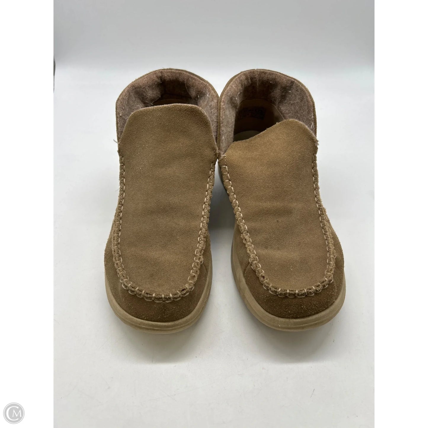 Shoes Flats By Hey Dude In Tan, Size: 9