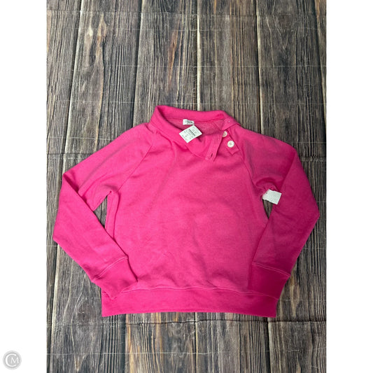 Sweatshirt Crewneck By J. Crew In Pink, Size: M