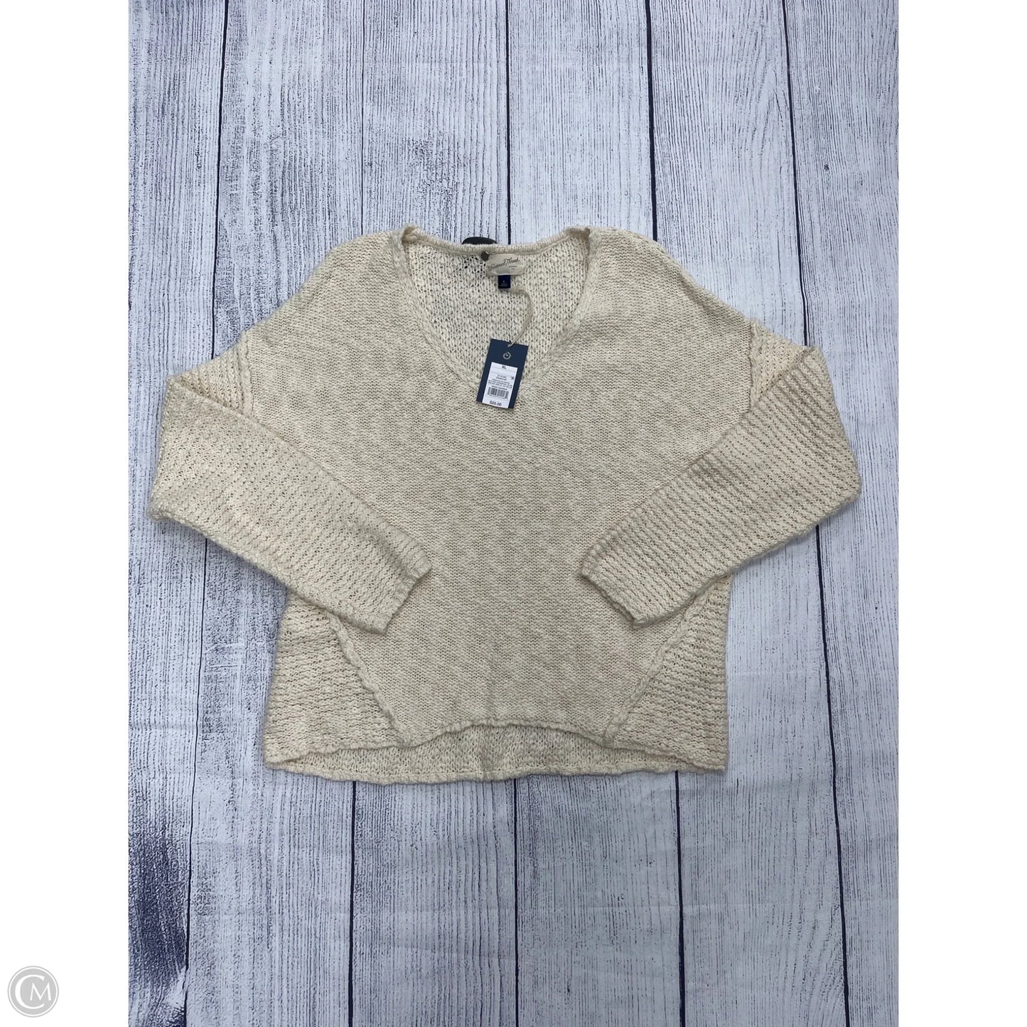 Sweater By Universal Thread In White, Size: Xl