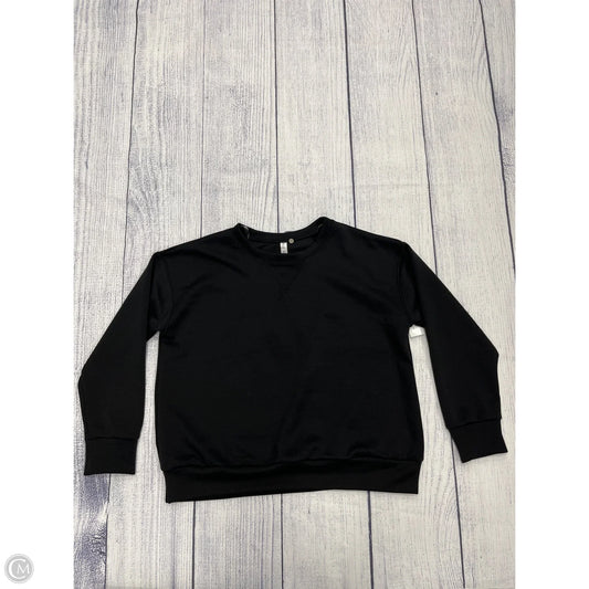 Top Long Sleeve By Dear Scarlett In Black, Size: Xl