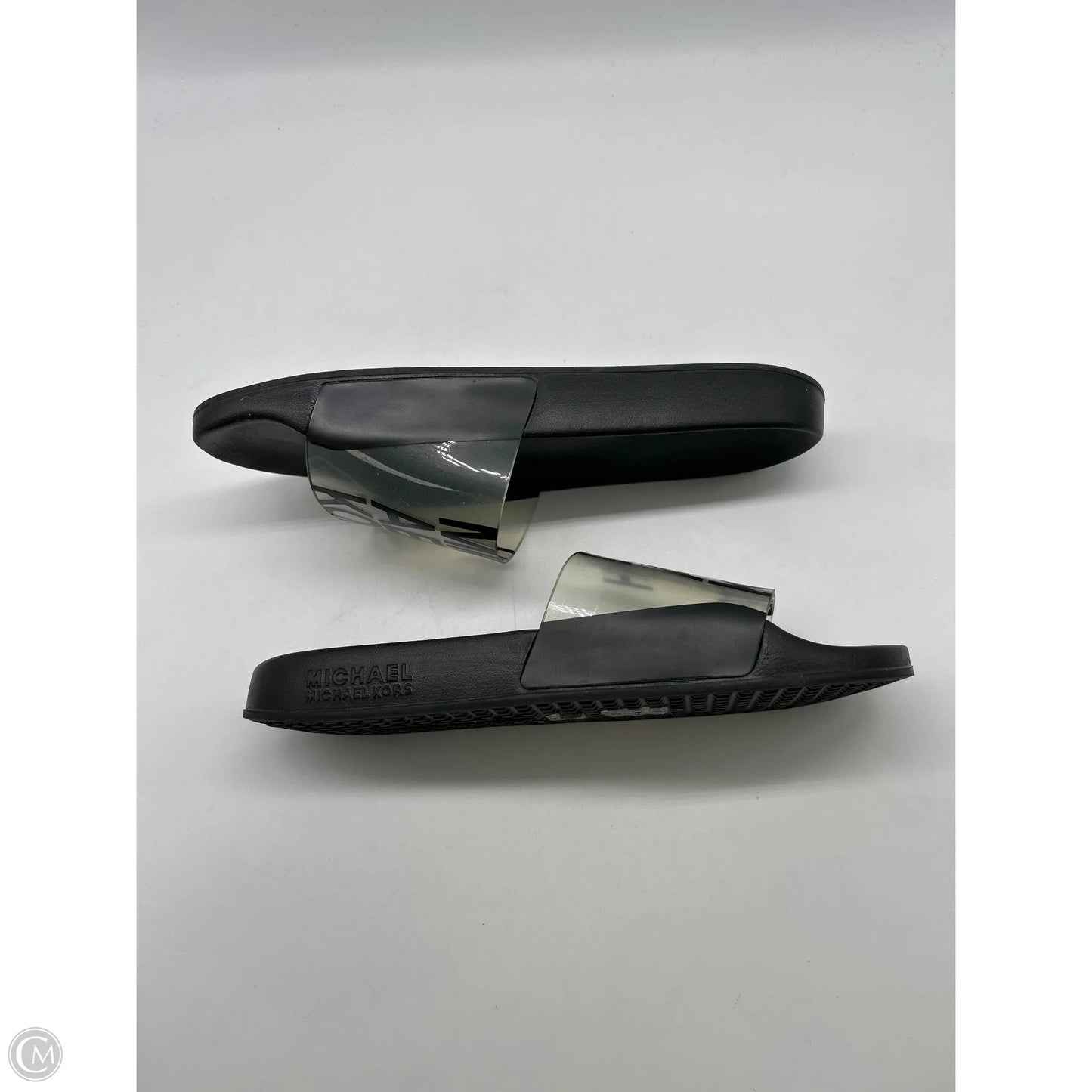 Sandals Designer By Michael Kors In Black, Size: 11