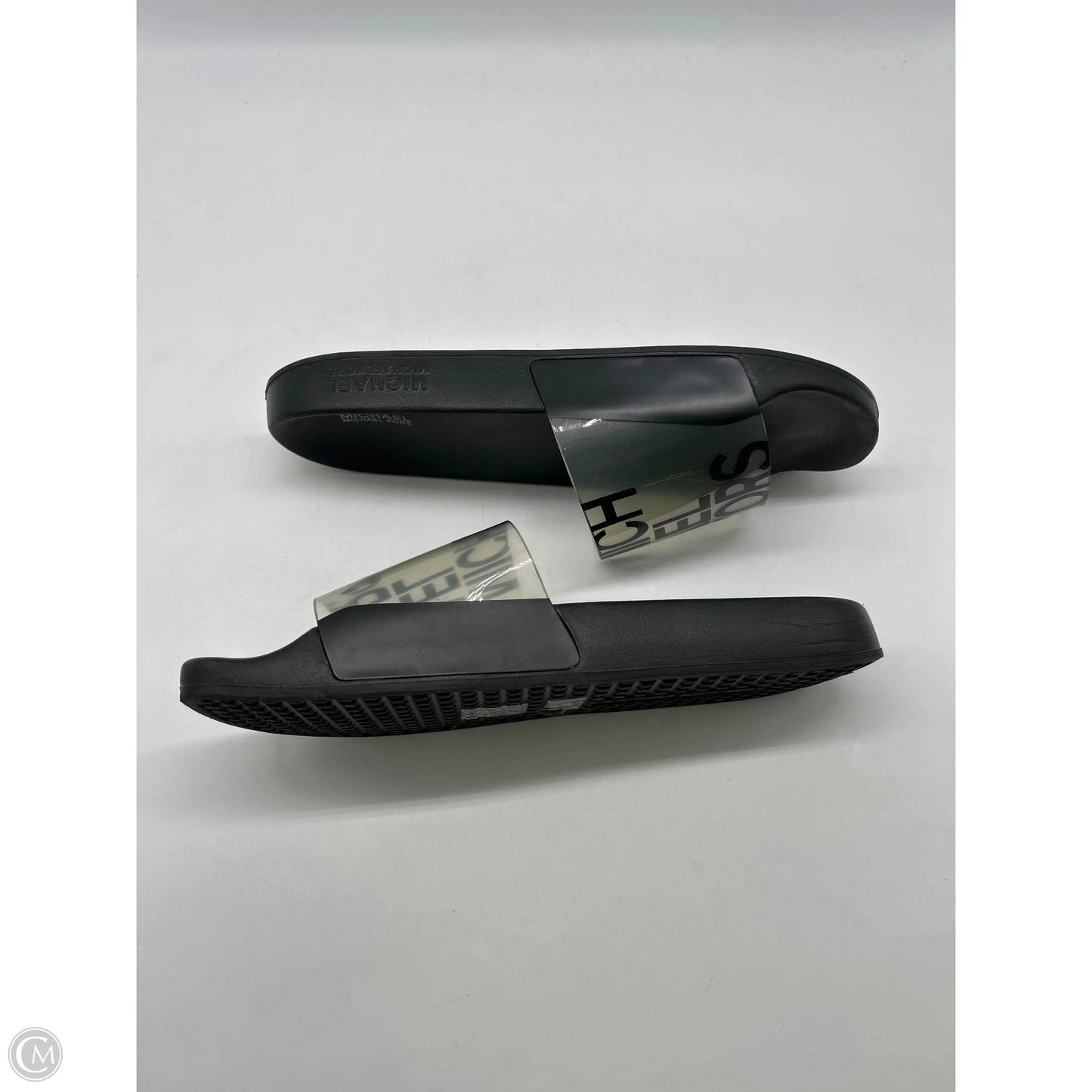 Sandals Designer By Michael Kors In Black, Size: 11