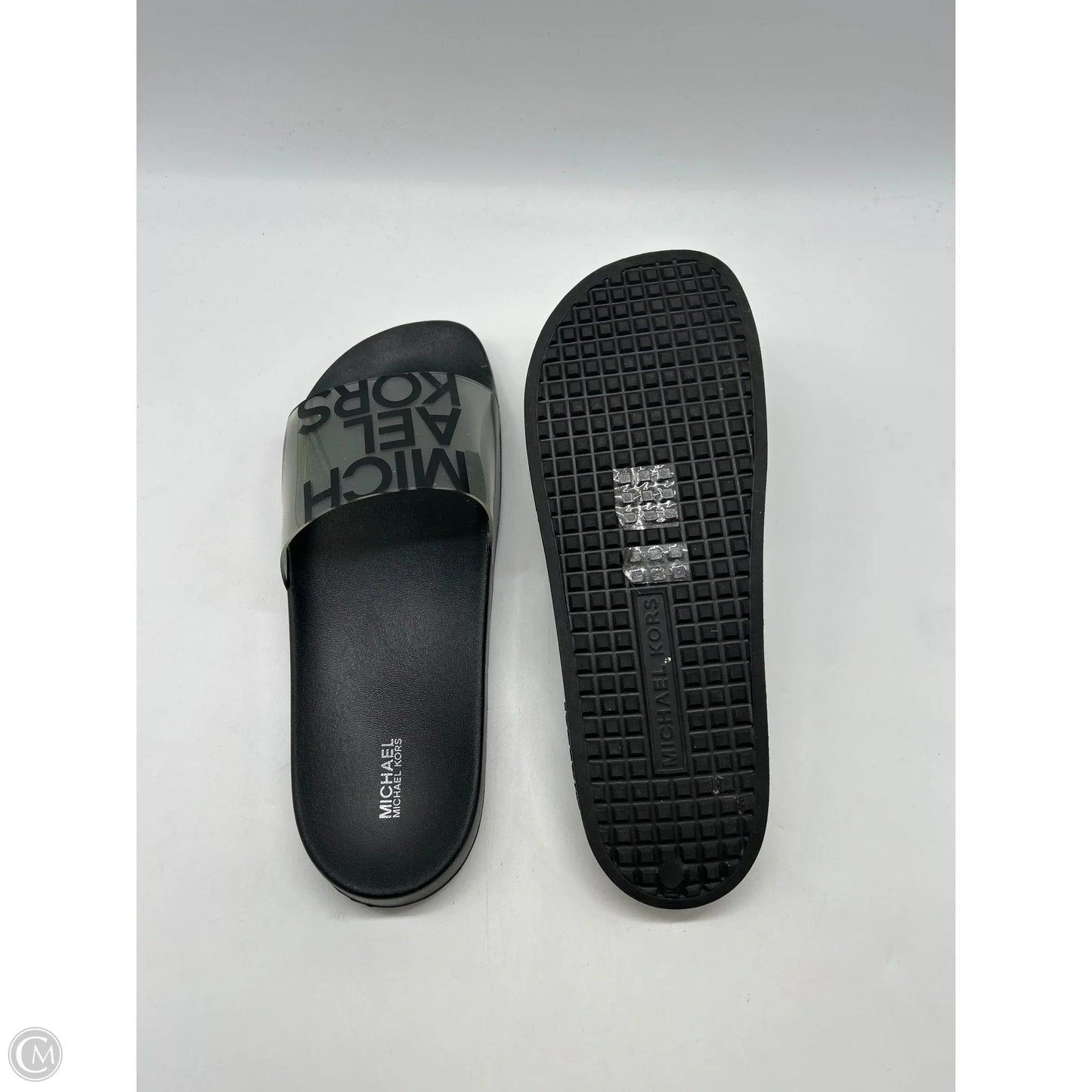 Sandals Designer By Michael Kors In Black, Size: 11