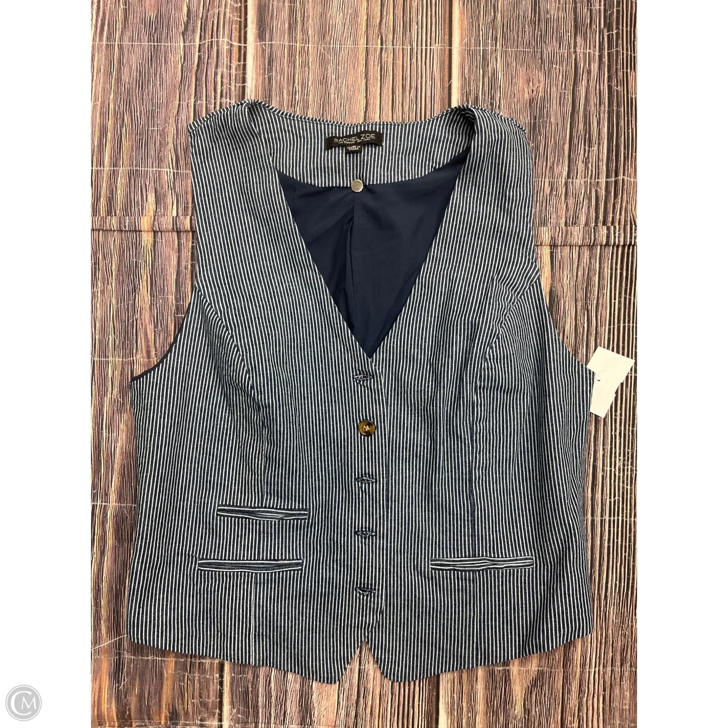 Vest Other By Rachel Zoe In Blue Denim, Size: M