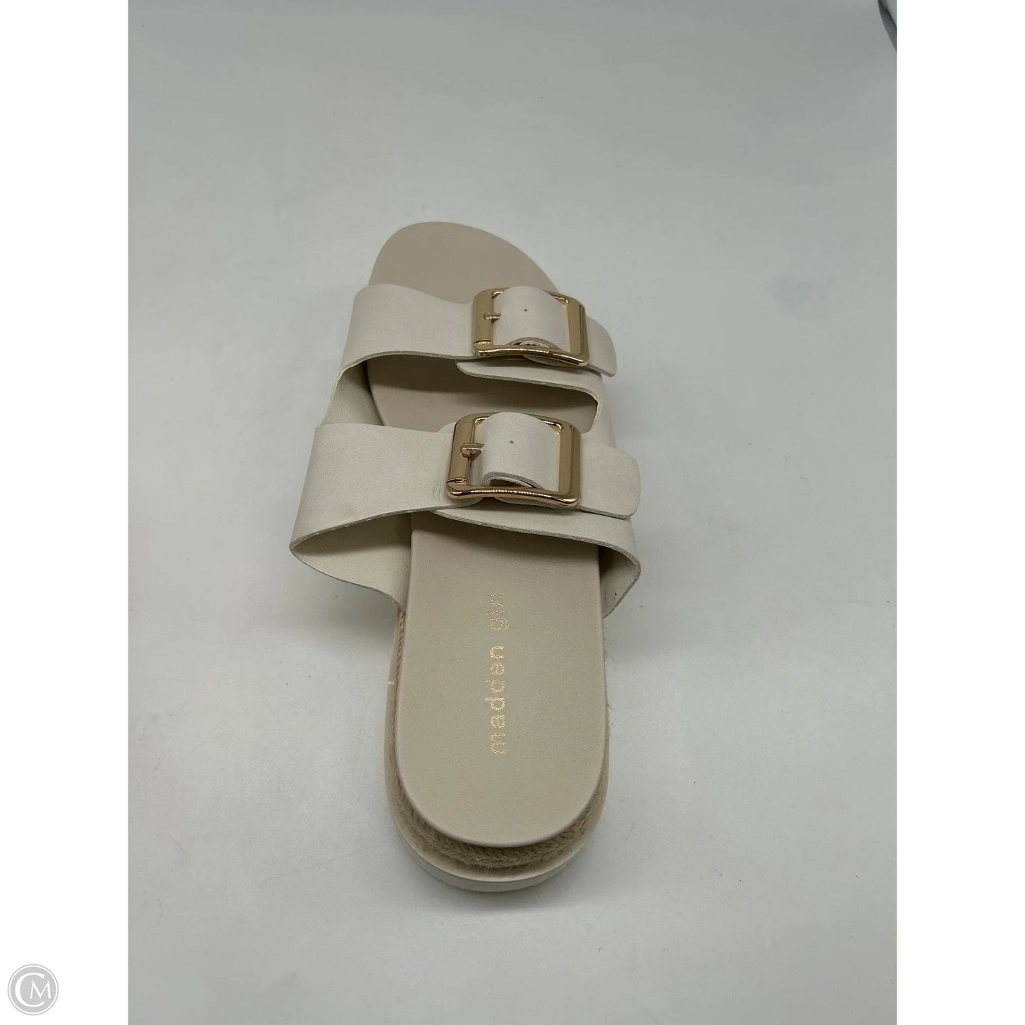 Sandals Heels Platform By Madden Girl In White, Size: 9