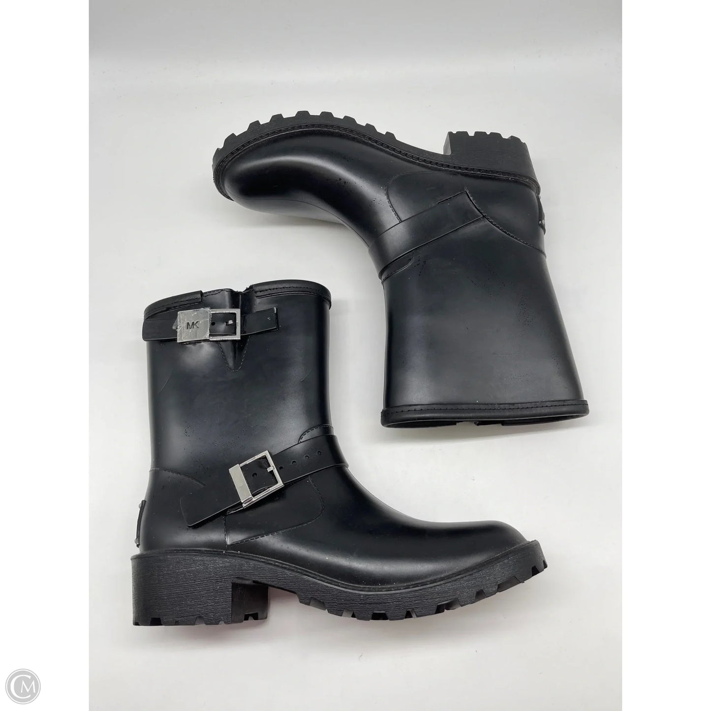Boots Designer By Michael Kors In Black, Size: 11
