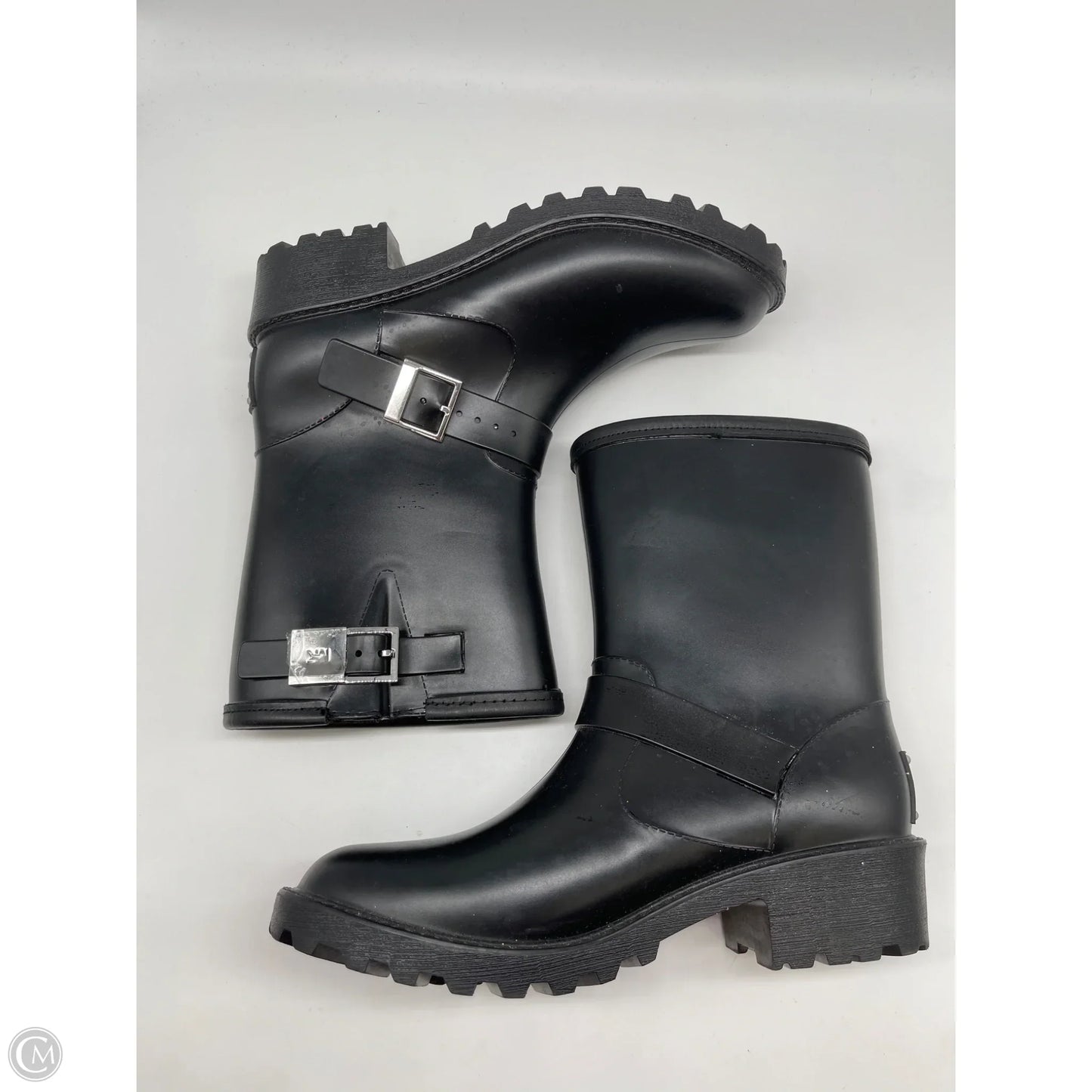 Boots Designer By Michael Kors In Black, Size: 11