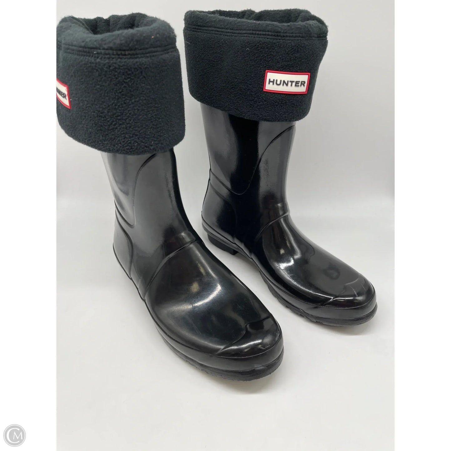 Boots Rain By Hunter In Black, Size: 11