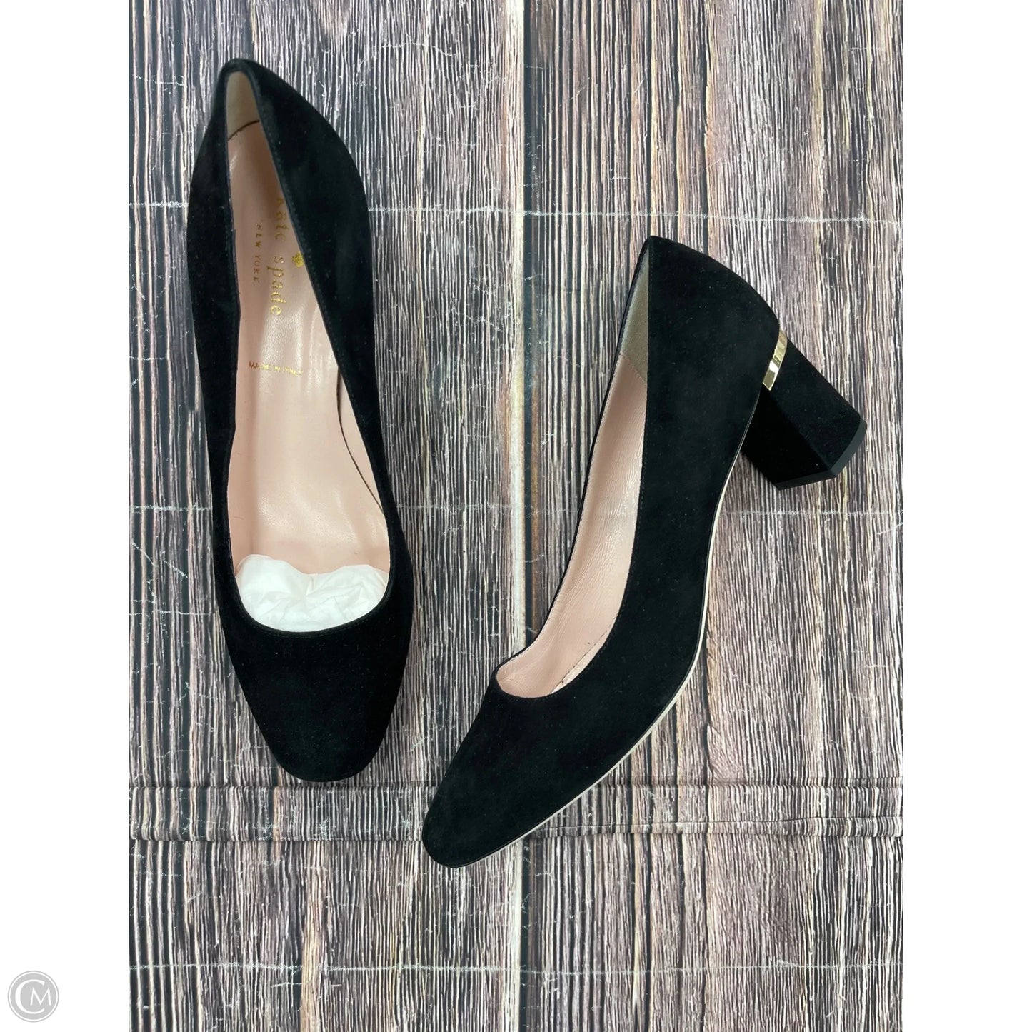 Shoes Designer By Kate Spade In Black, Size: 9