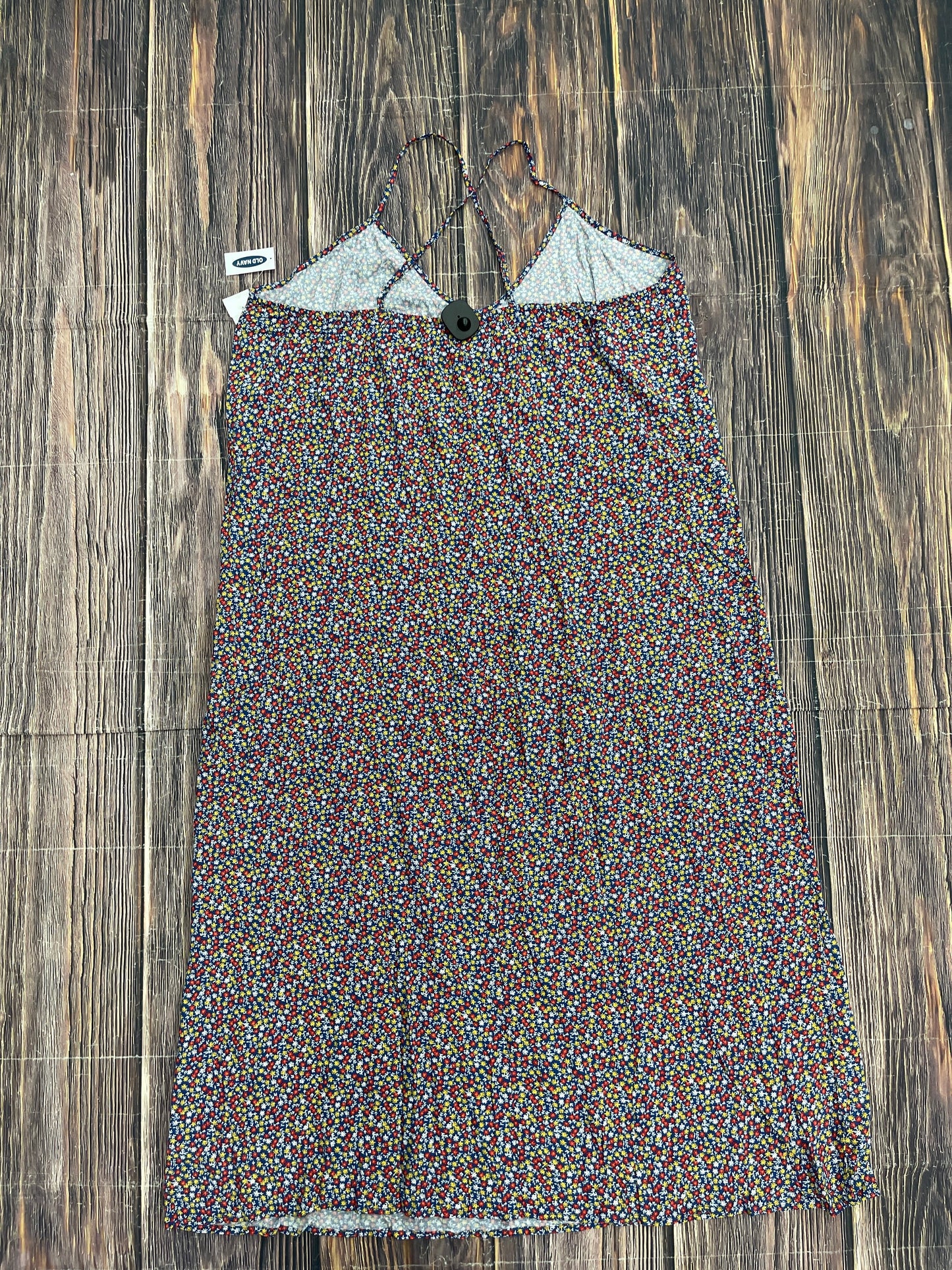 Blue Dress Casual Maxi Old Navy, Size 1x
