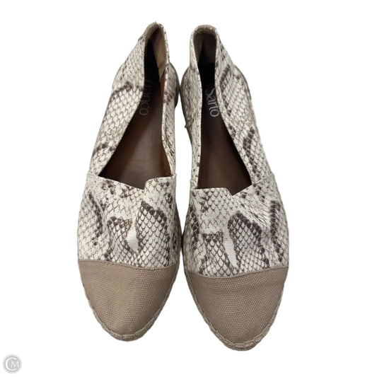 Shoes Flats By Franco Sarto In Snakeskin Print, Size: 9.5