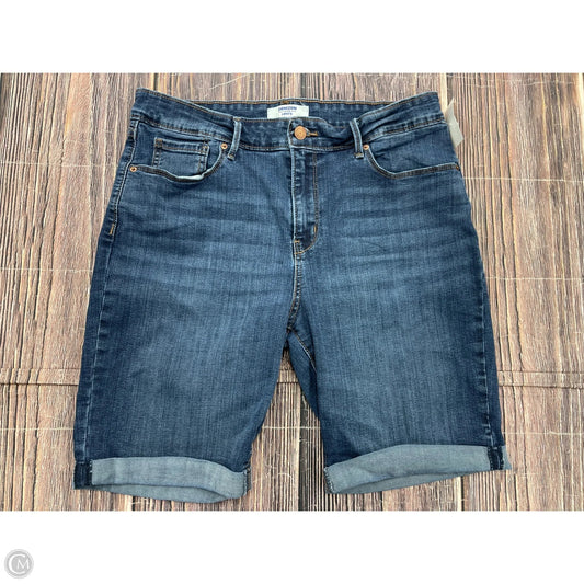 Shorts By Levis In Blue Denim, Size: 14