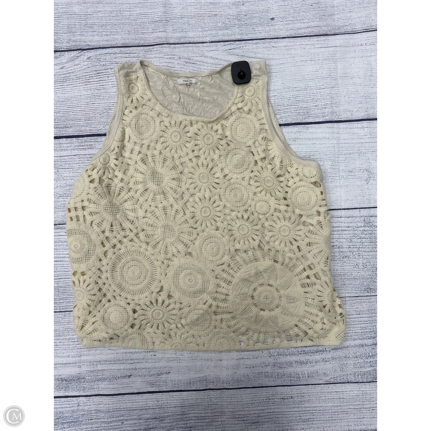 Tank Top By Maurices In Cream, Size: 3x