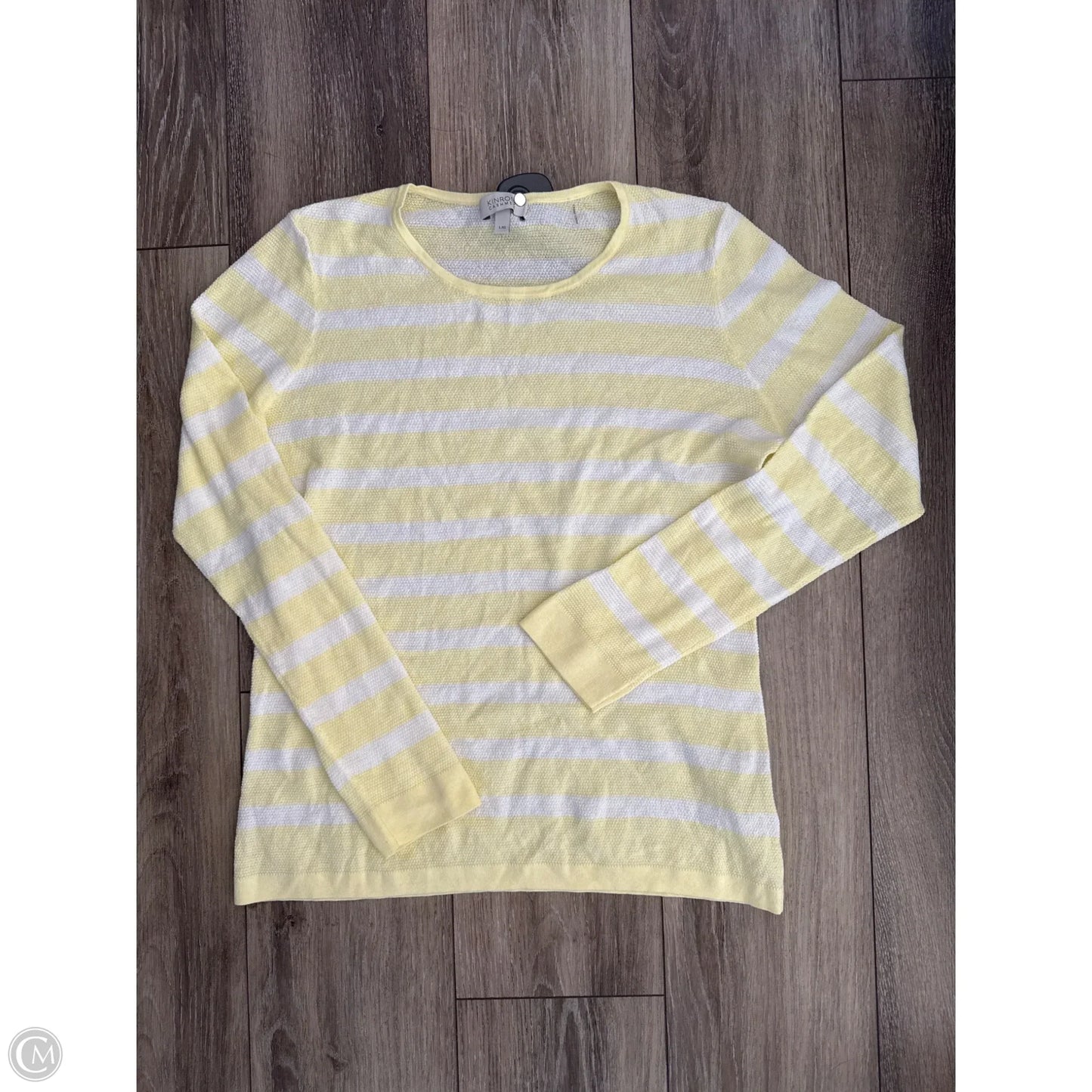 Sweater Cashmere By Cmc In Yellow, Size: L