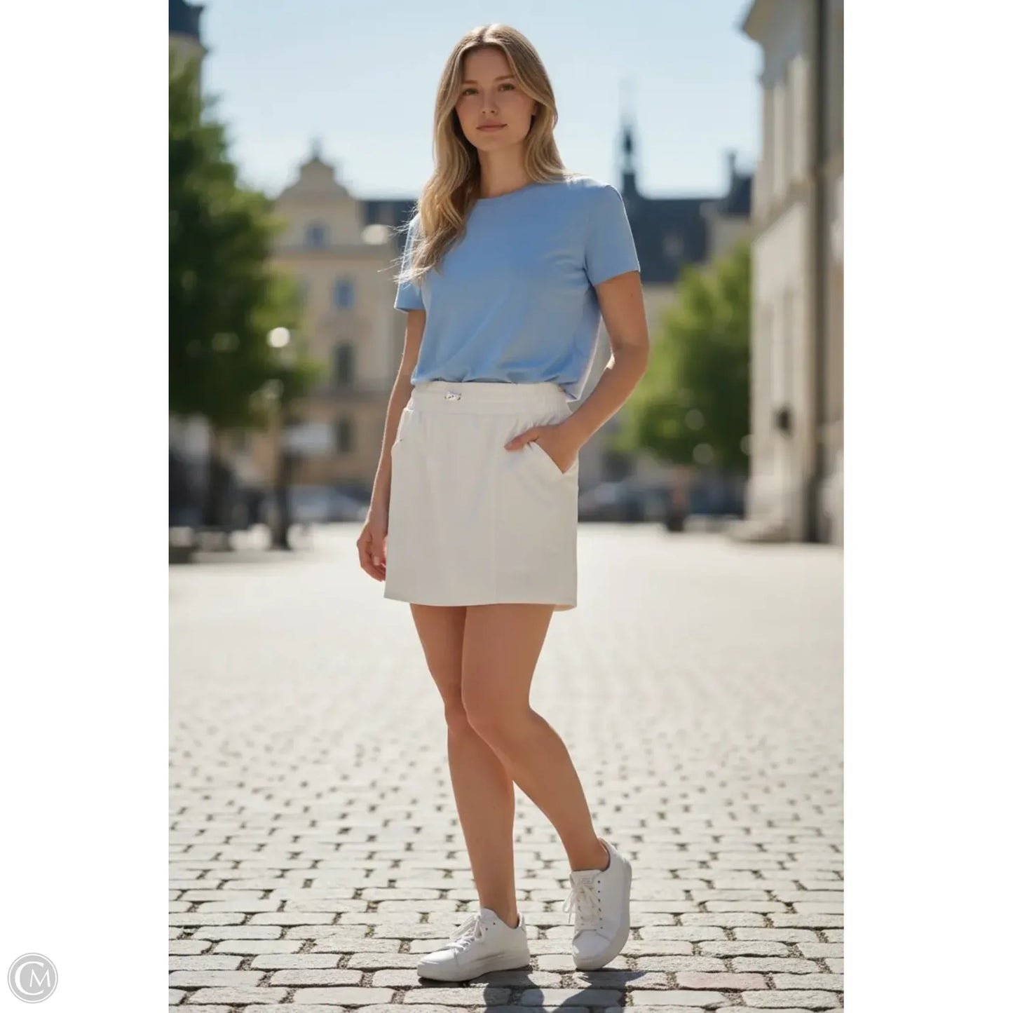 Athletic Shorts By Mta Sport In Cream, Size: L