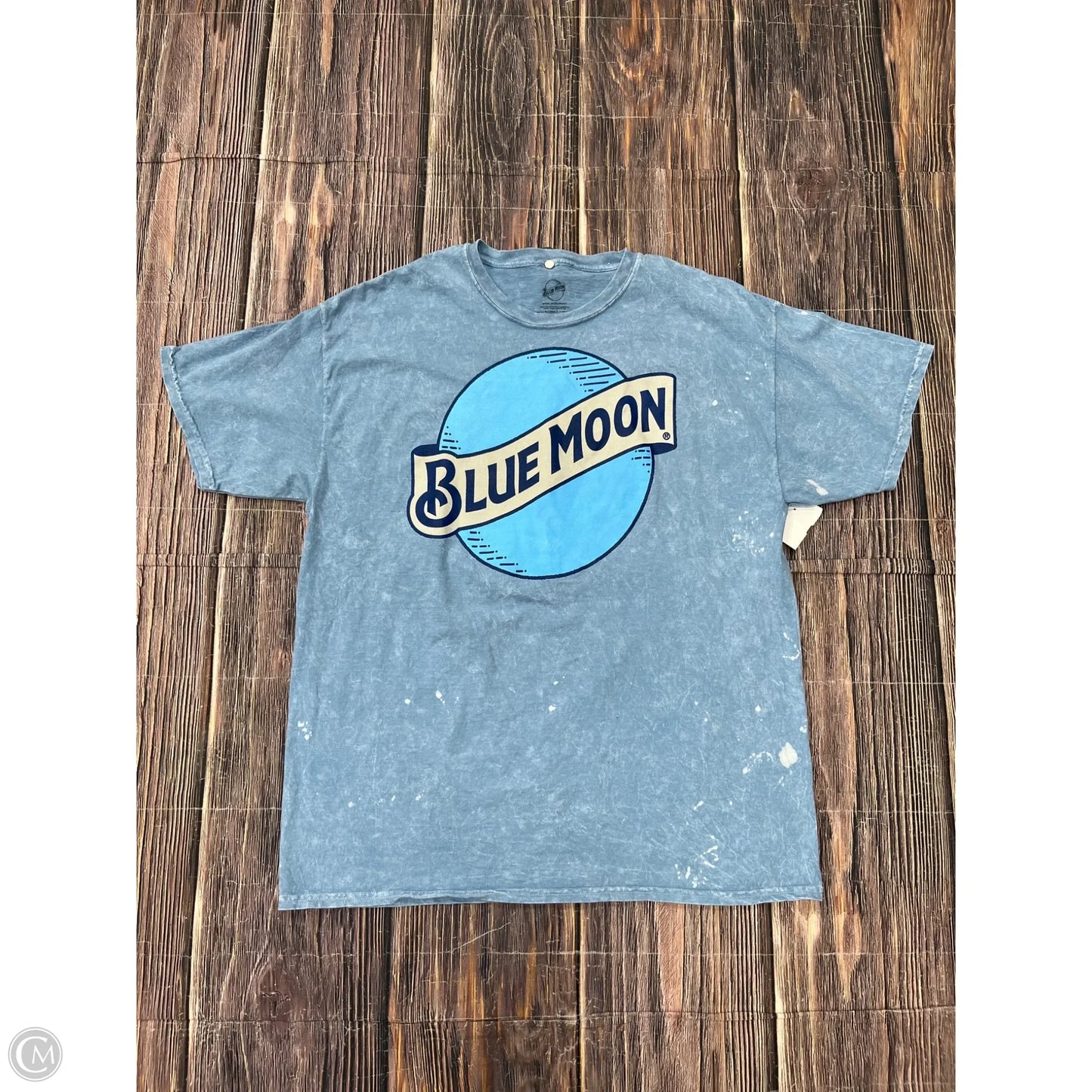 Top Short Sleeve By Clothes Mentor In Blue, Size: L