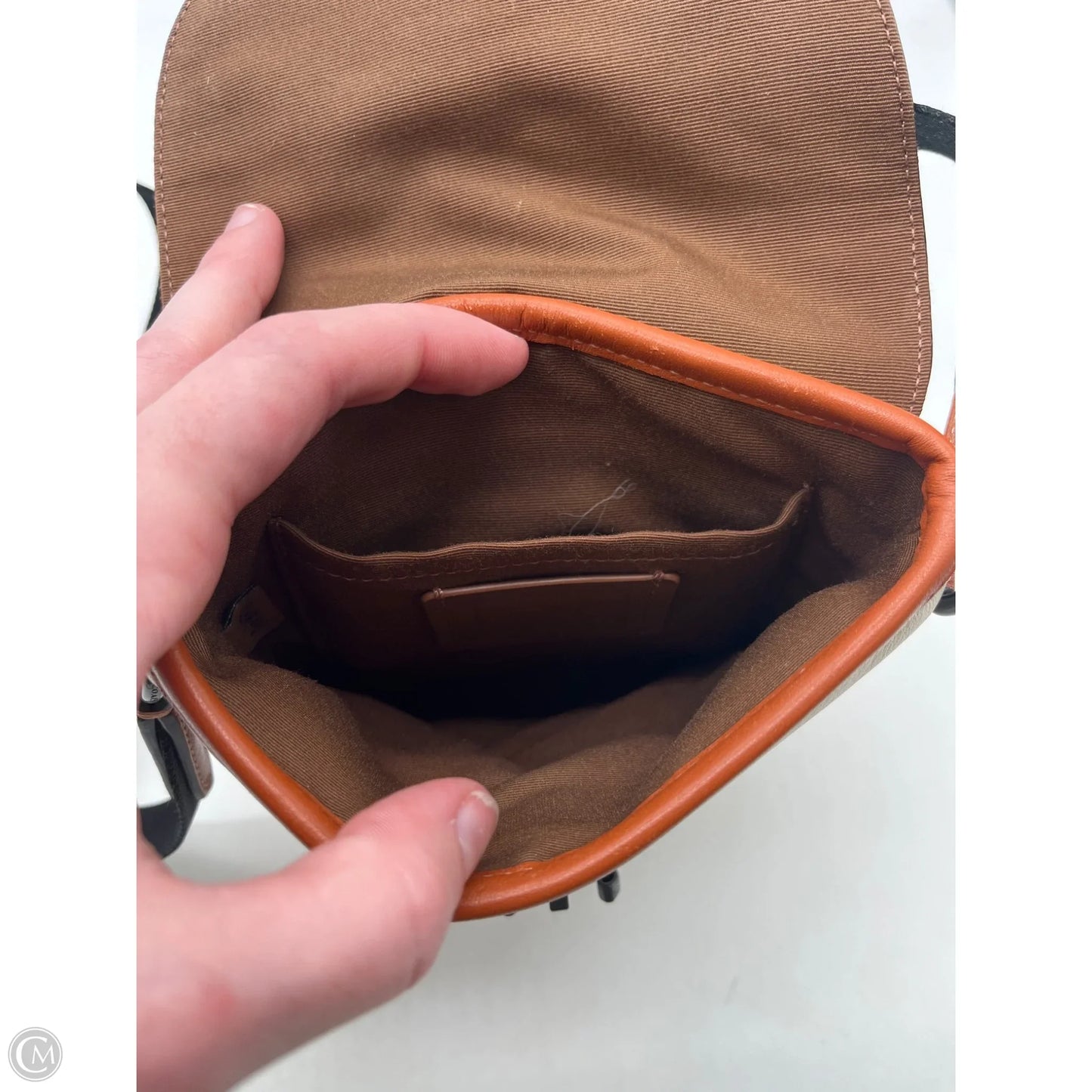 Crossbody Designer By Coach, Size: Small