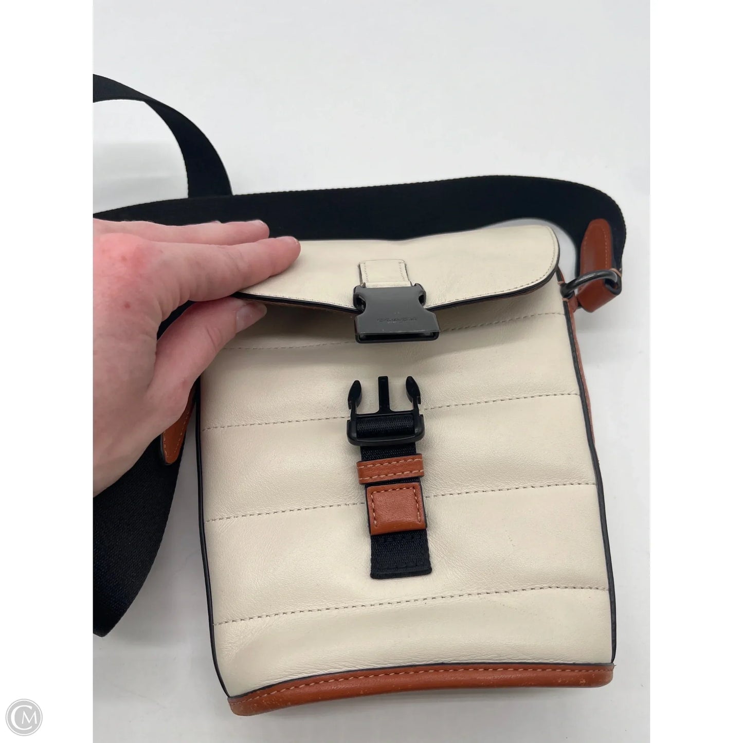 Crossbody Designer By Coach, Size: Small