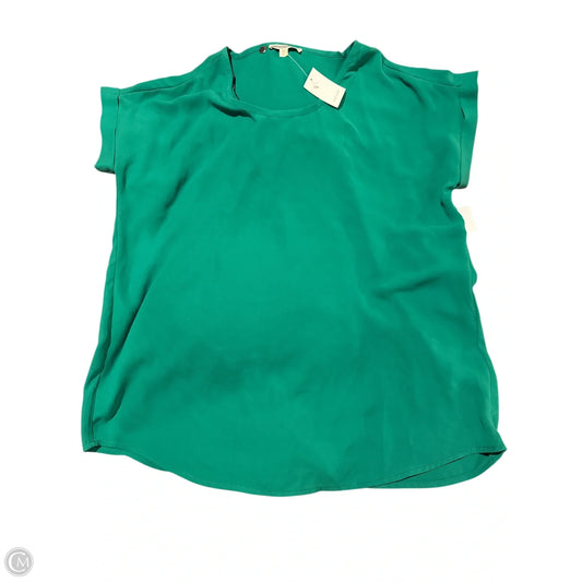 Top Short Sleeve By Pleione In Green, Size: M