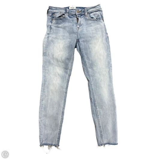 Jeans Straight By Pistola In Blue Denim, Size: 28