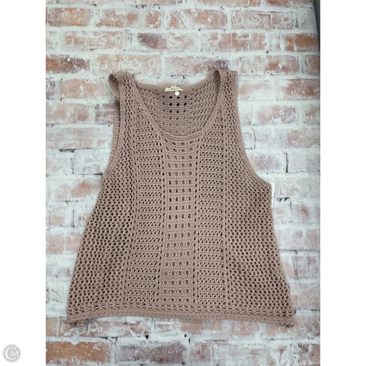 Top Sleeveless By Hem & Thread In Pink, Size: S