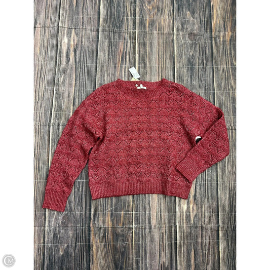 Sweater By Maurices In Red, Size: M