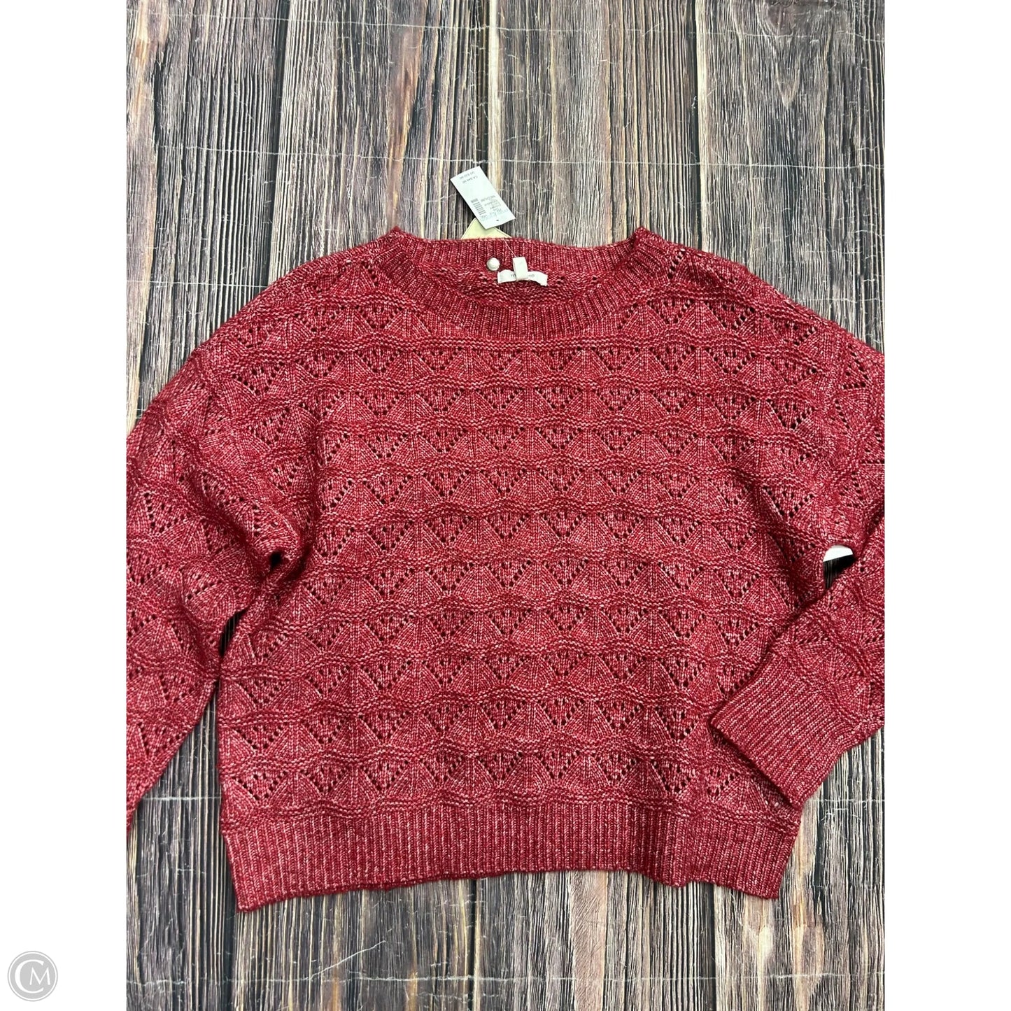 Sweater By Maurices In Red, Size: M