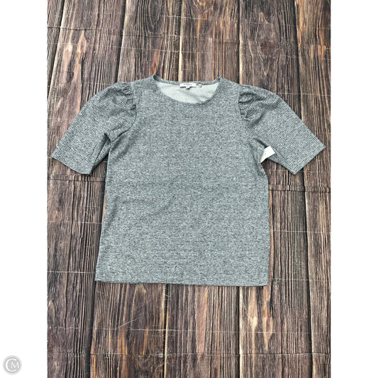 Top Short Sleeve By Clothes Mentor In Grey, Size: L