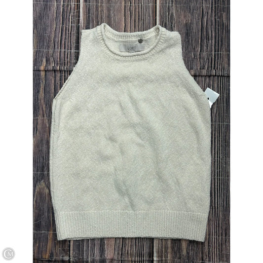 Tank Top By Loft In Cream, Size: Xs