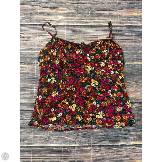 Tank Top By Old Navy In Floral Print, Size: L