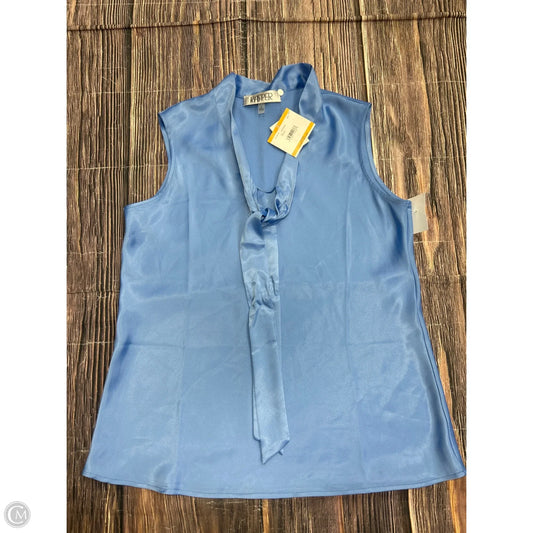 Top Sleeveless By Kasper In Blue, Size: S
