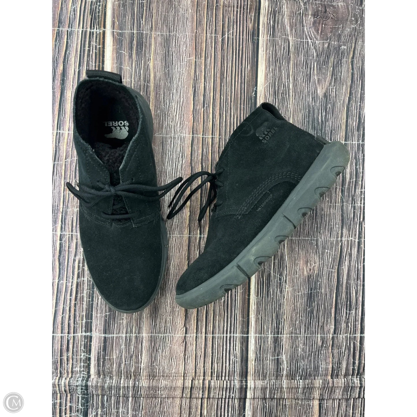 Boots Ankle Flats By Sorel In Black, Size: 7