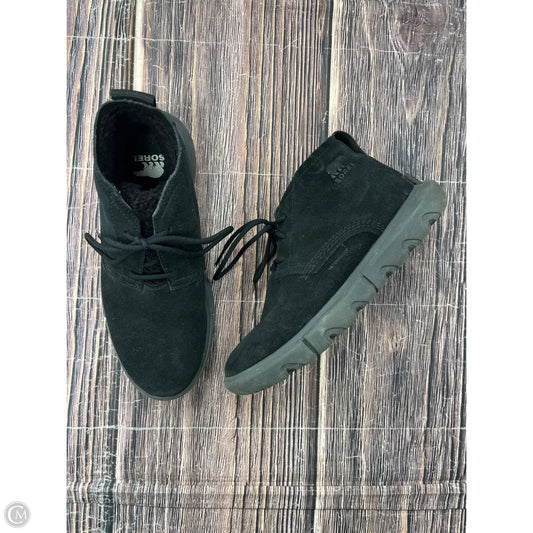 Boots Ankle Flats By Sorel In Black, Size: 7