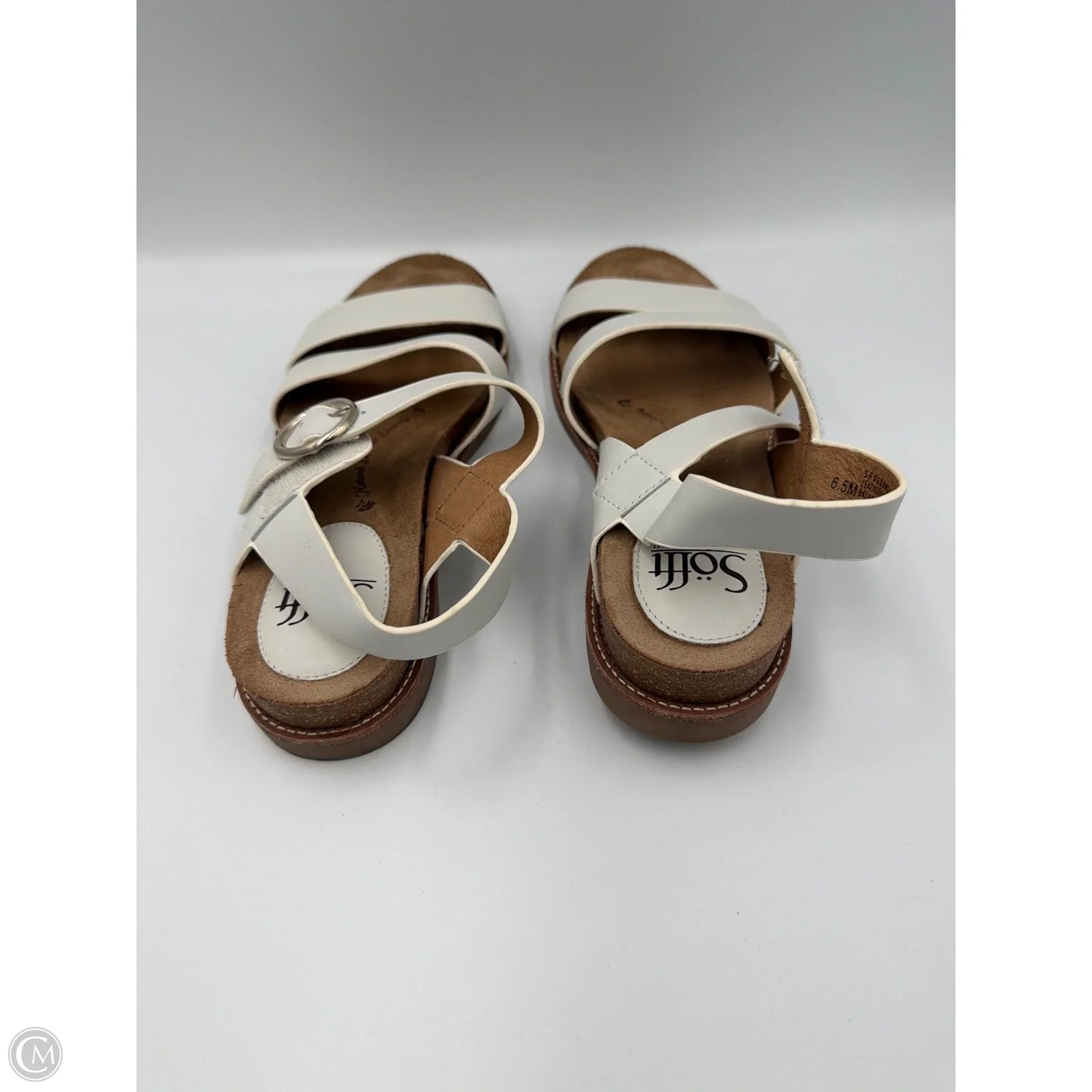 Sandals Flats By Sofft In White, Size: 6.5