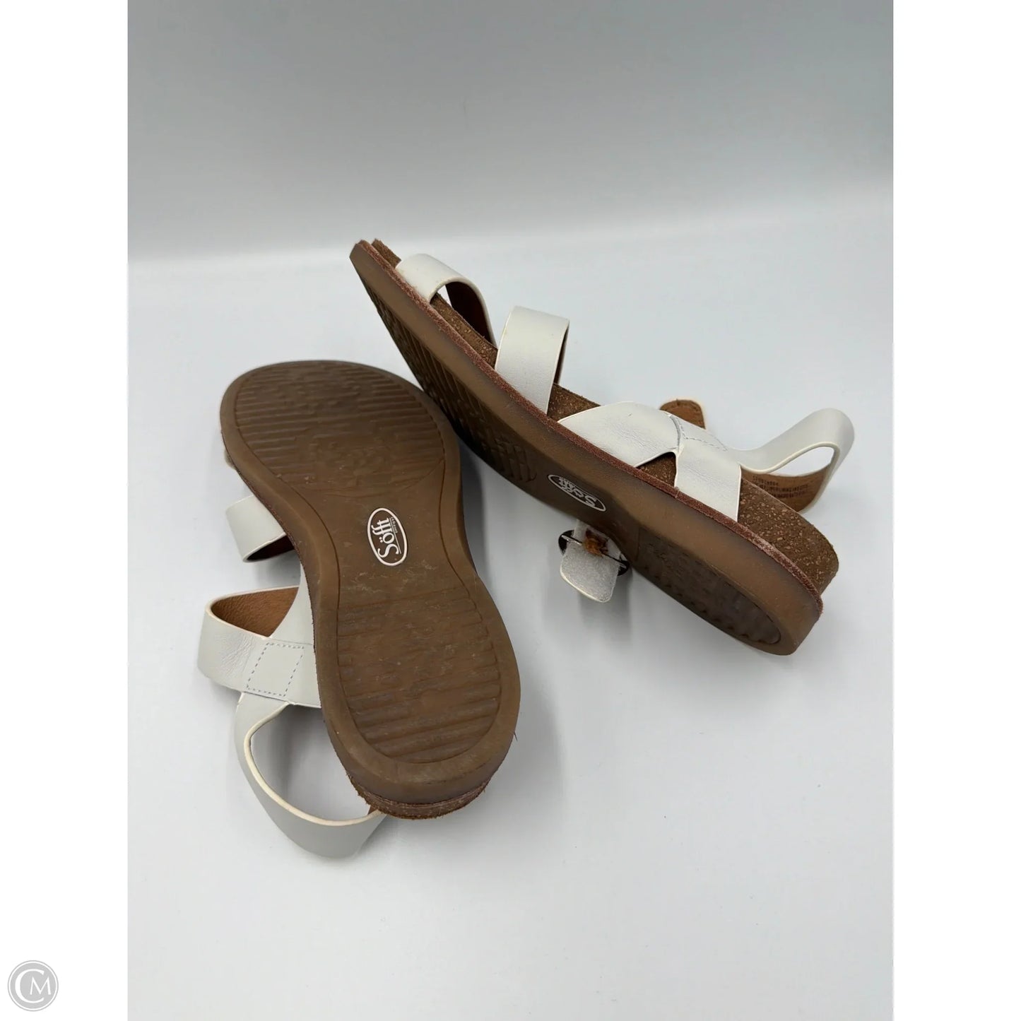 Sandals Flats By Sofft In White, Size: 6.5