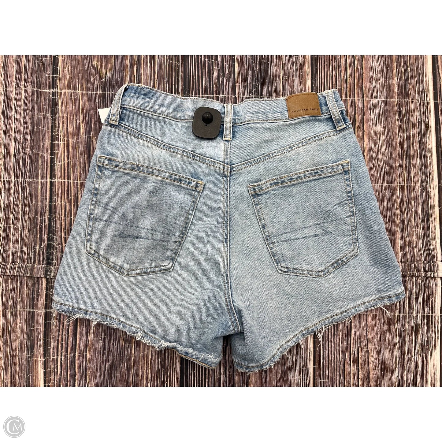 Shorts By American Eagle In Blue Denim, Size: 4