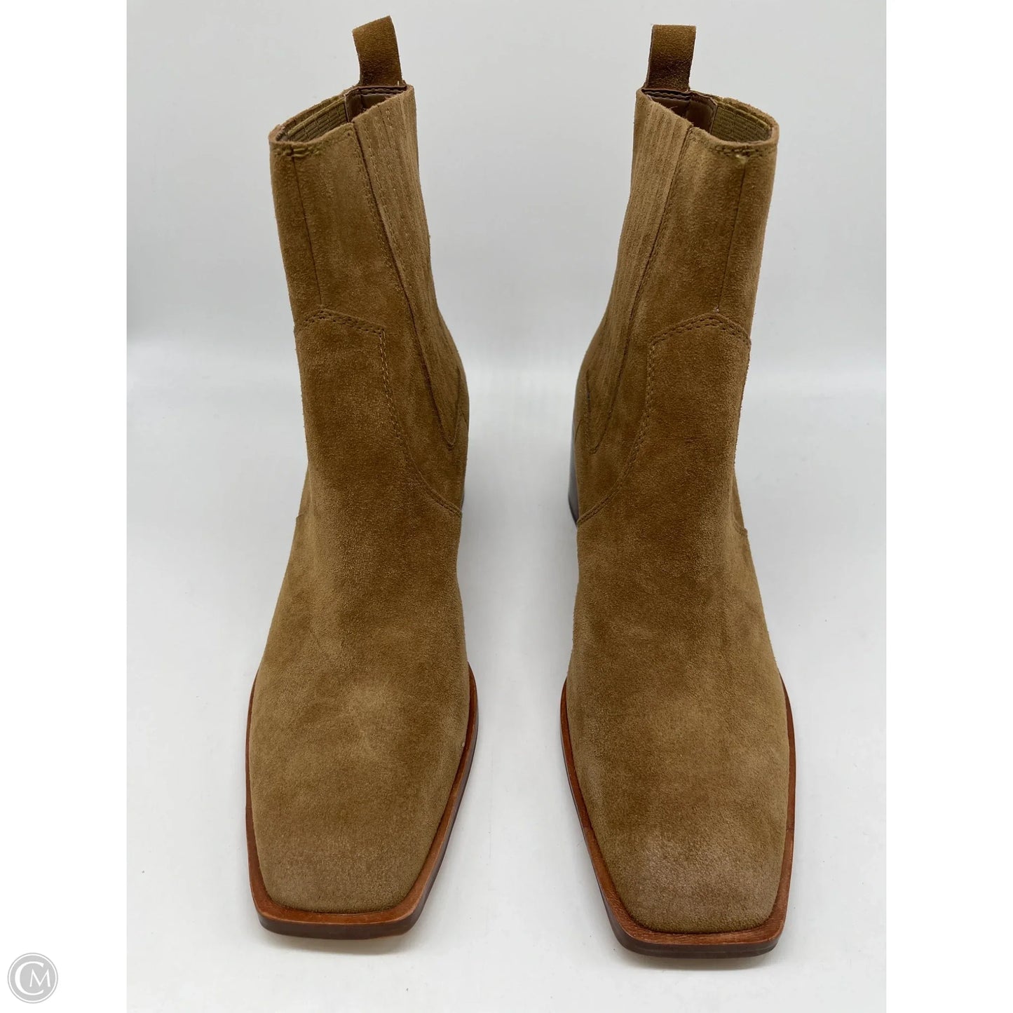 Boots Ankle Heels By Dolce Vita In Brown, Size: 12