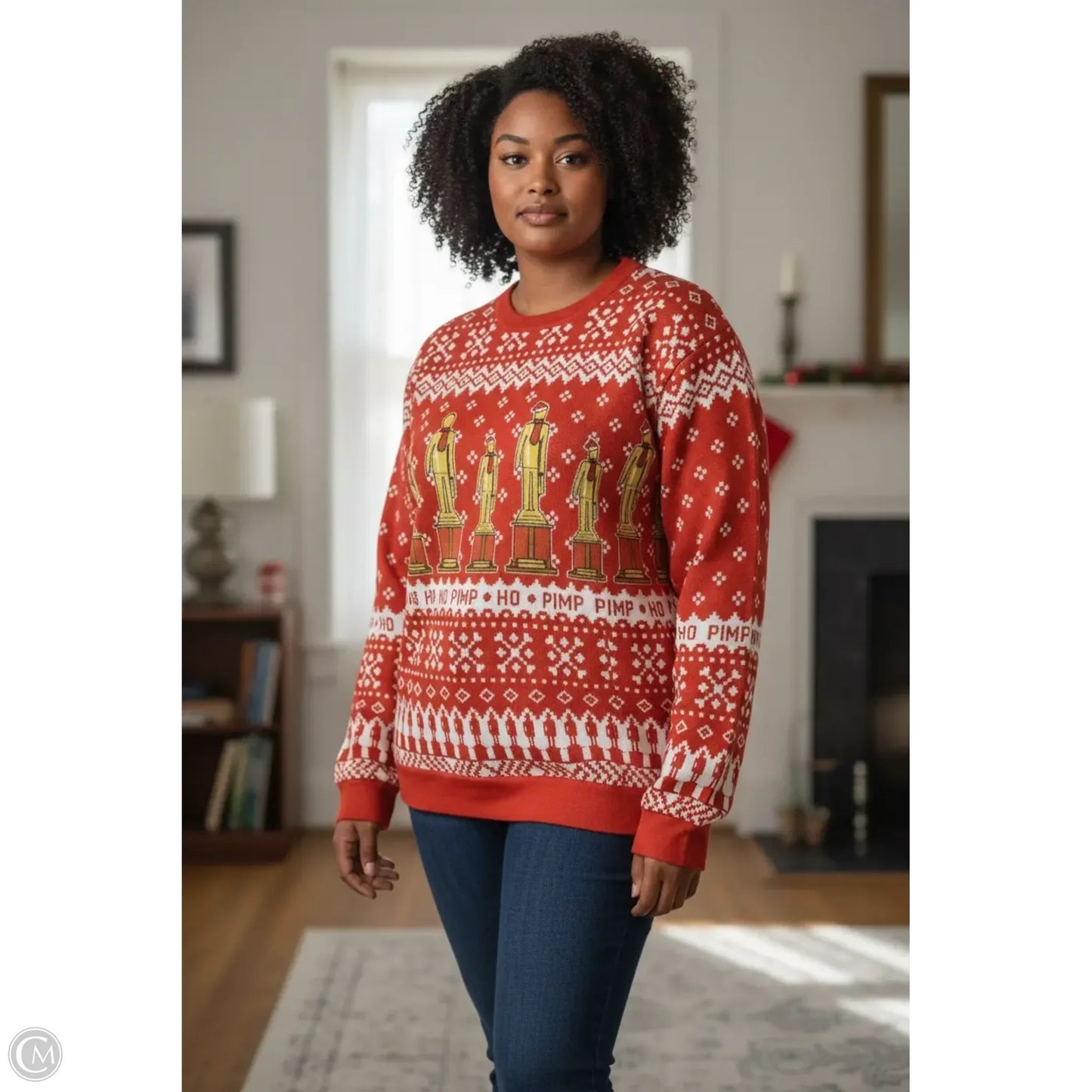 Sweatshirt Crewneck By Clothes Mentor In Red, Size: S