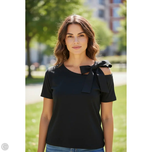 Top Short Sleeve By Universal Standard In Black, Size: Xs