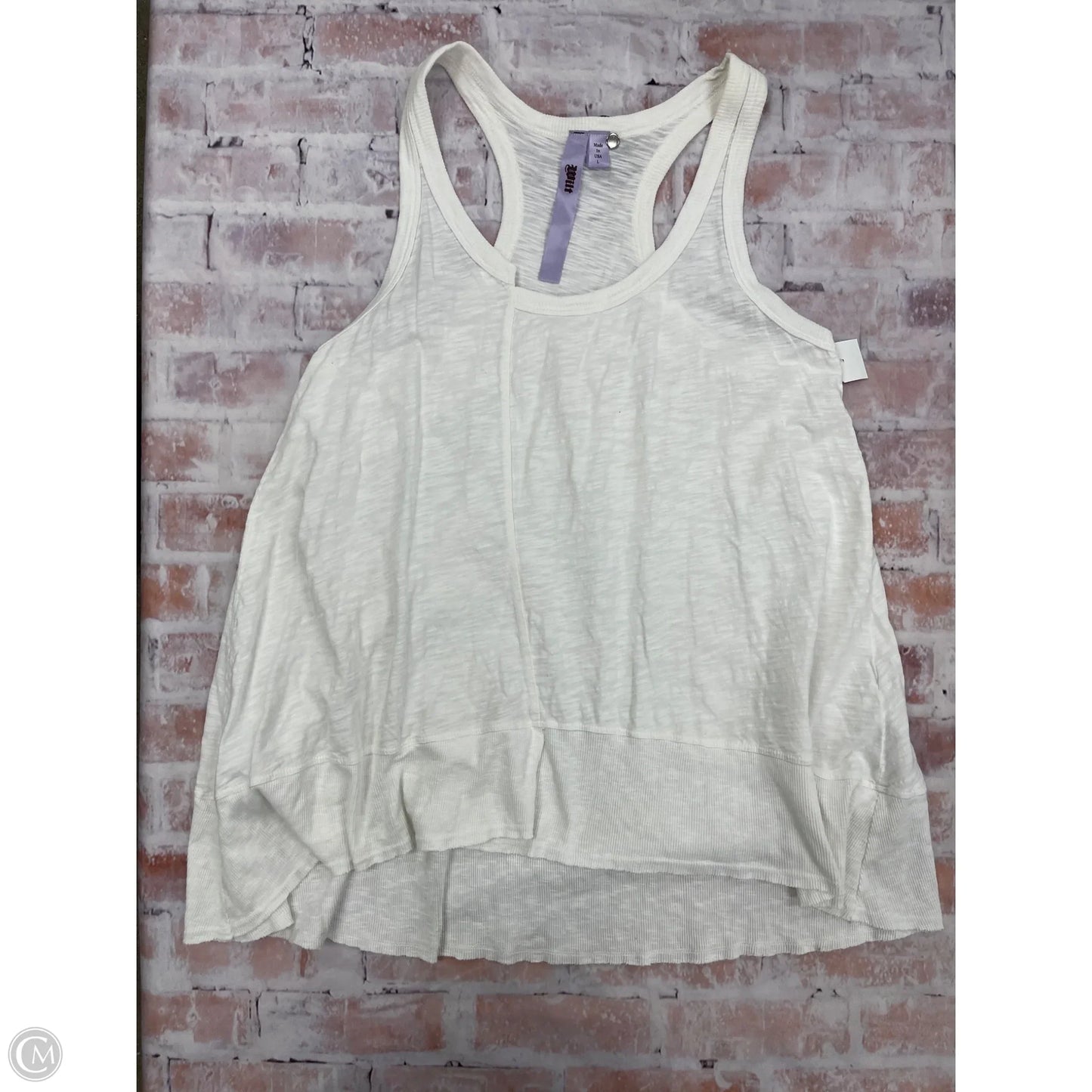Tank Top By Wilt In White, Size: L