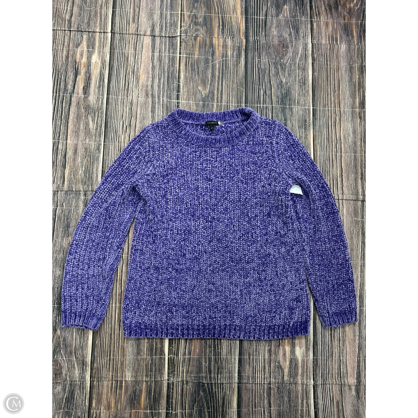 Sweater By Talbots In Purple, Size: S