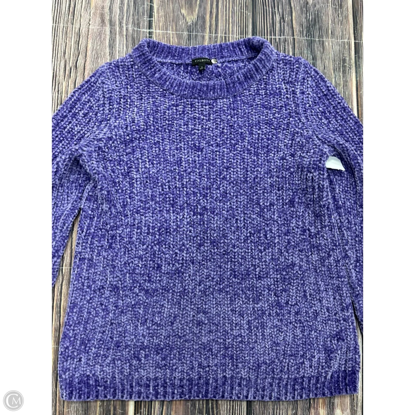 Sweater By Talbots In Purple, Size: S