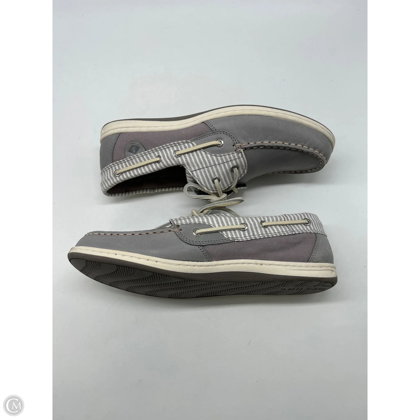 Shoes Flats By Sperry In Grey, Size: 10