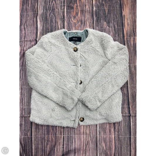 Jacket Faux Fur & Sherpa By Vero Moda In Green, Size: M