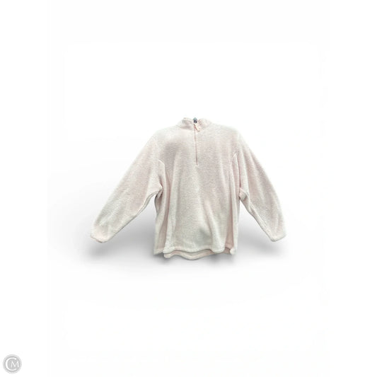 Sweatshirt Collar By Lands End In Pink, Size: 22