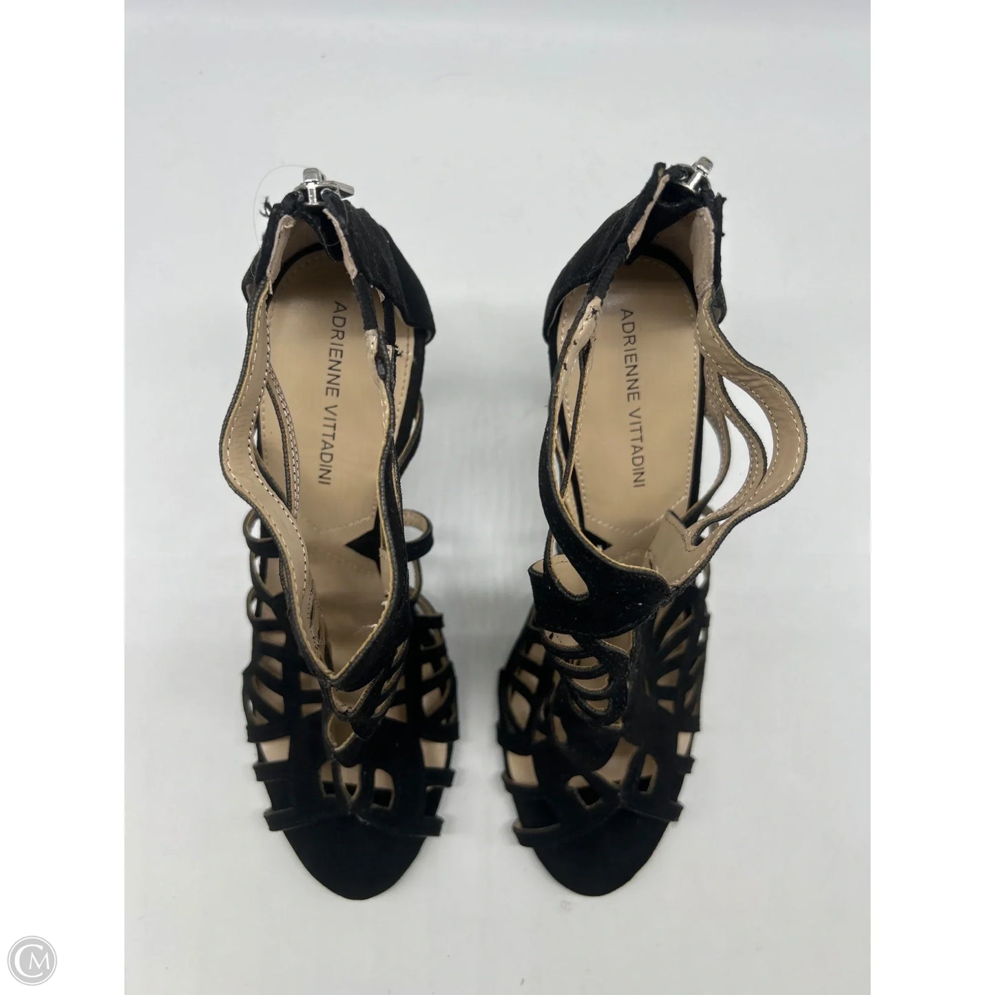 Shoes Heels Stiletto By Adrienne Vittadini In Black, Size: 9