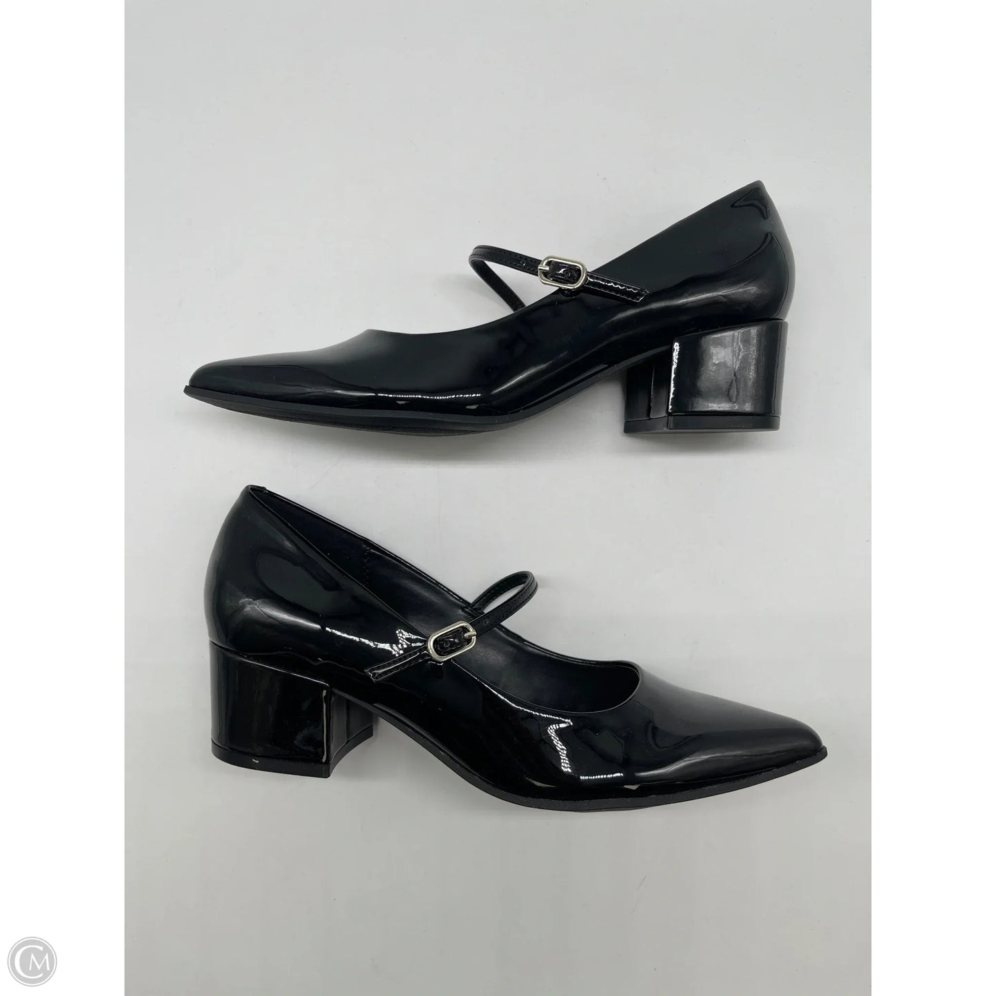 Shoes Heels Block By Nine West In Black, Size: 6.5