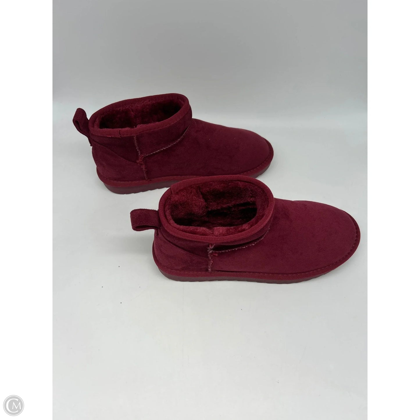 Boots Ankle Flats By Maurices In Red, Size: 9