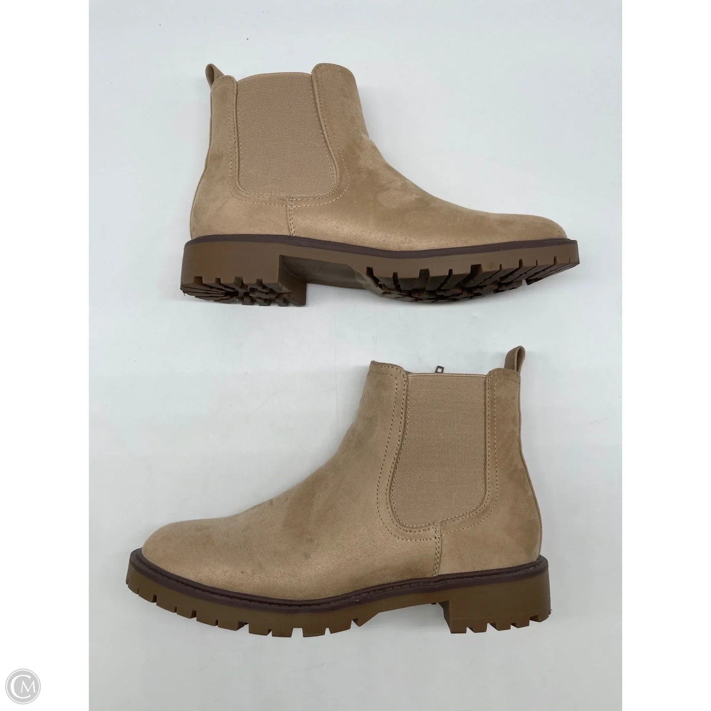 Boots Ankle Heels By Maurices In Brown, Size: 8