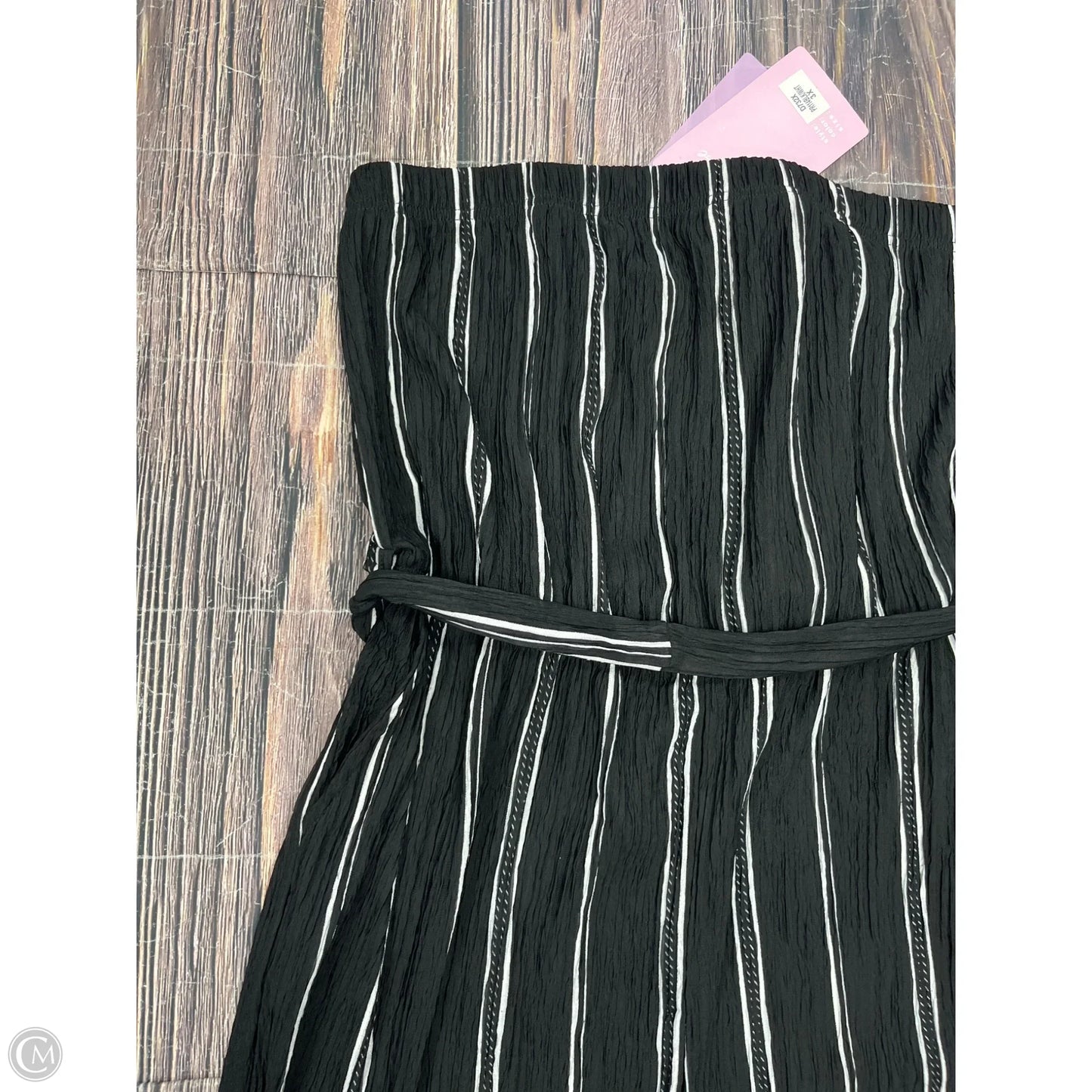 Jumpsuit By Clothes Mentor In Striped Pattern, Size: 3x